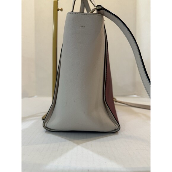 Kate Spade Cedar Street Hayden Satchel Crisp Linen/Merlot W/ Straps MSRP $278 - Picture 12 of 16